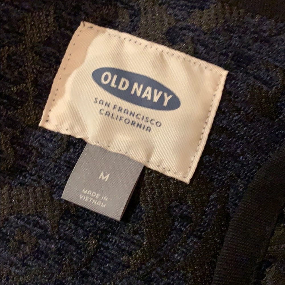 Navy Embroidered Coat - Picture 4 of 4